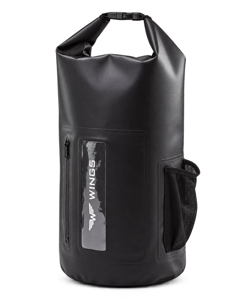 Dry Bag 22L z funkcją plecaka BLACK