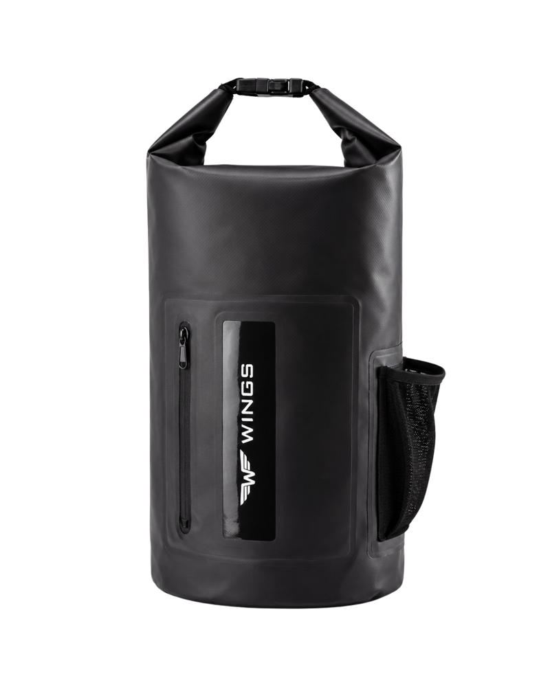 Dry Bag 22L z funkcją plecaka BLACK