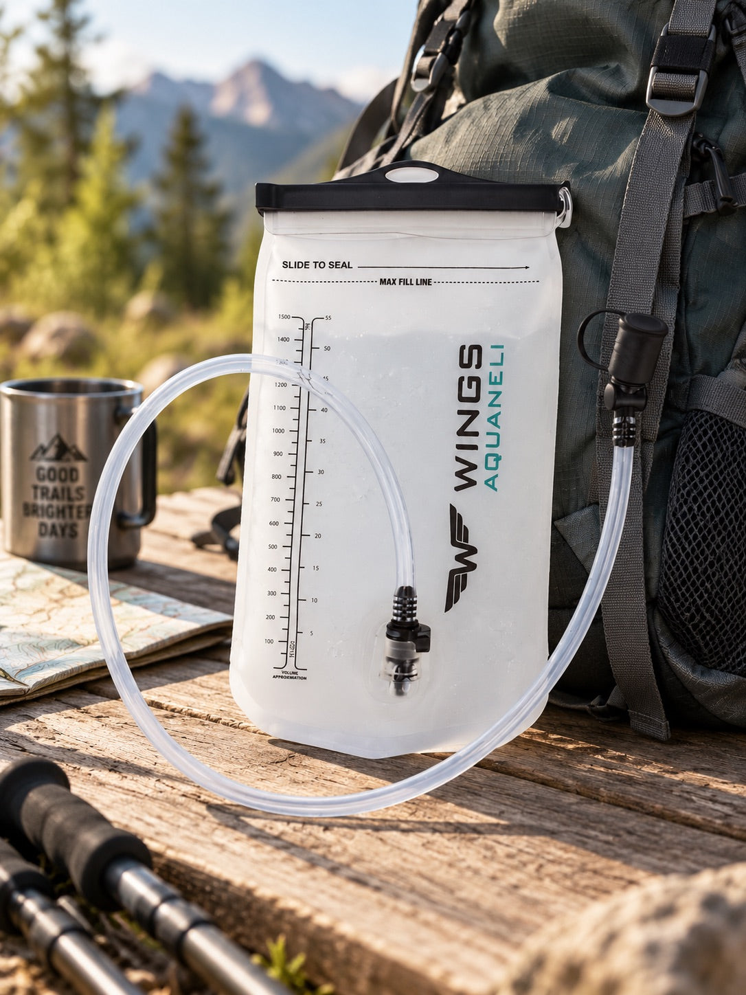 Waterbag WINGS AQUANELI - składany zbiornik na wodę