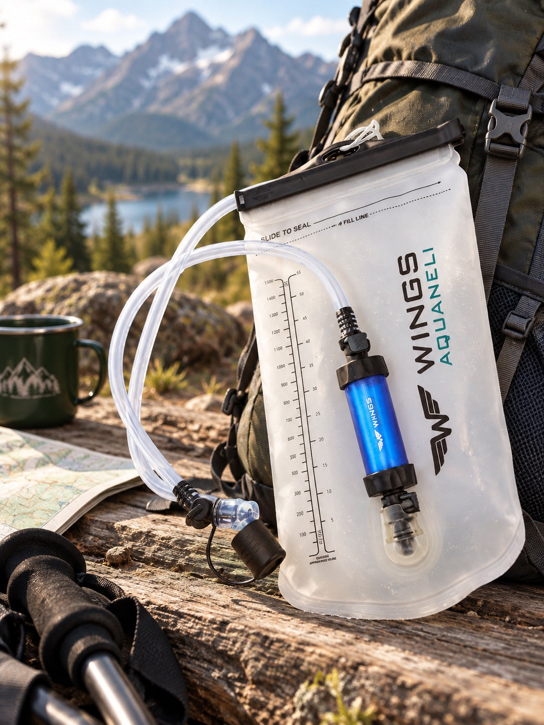 Filtr podróżny do WINGS AQUANELI Waterbag