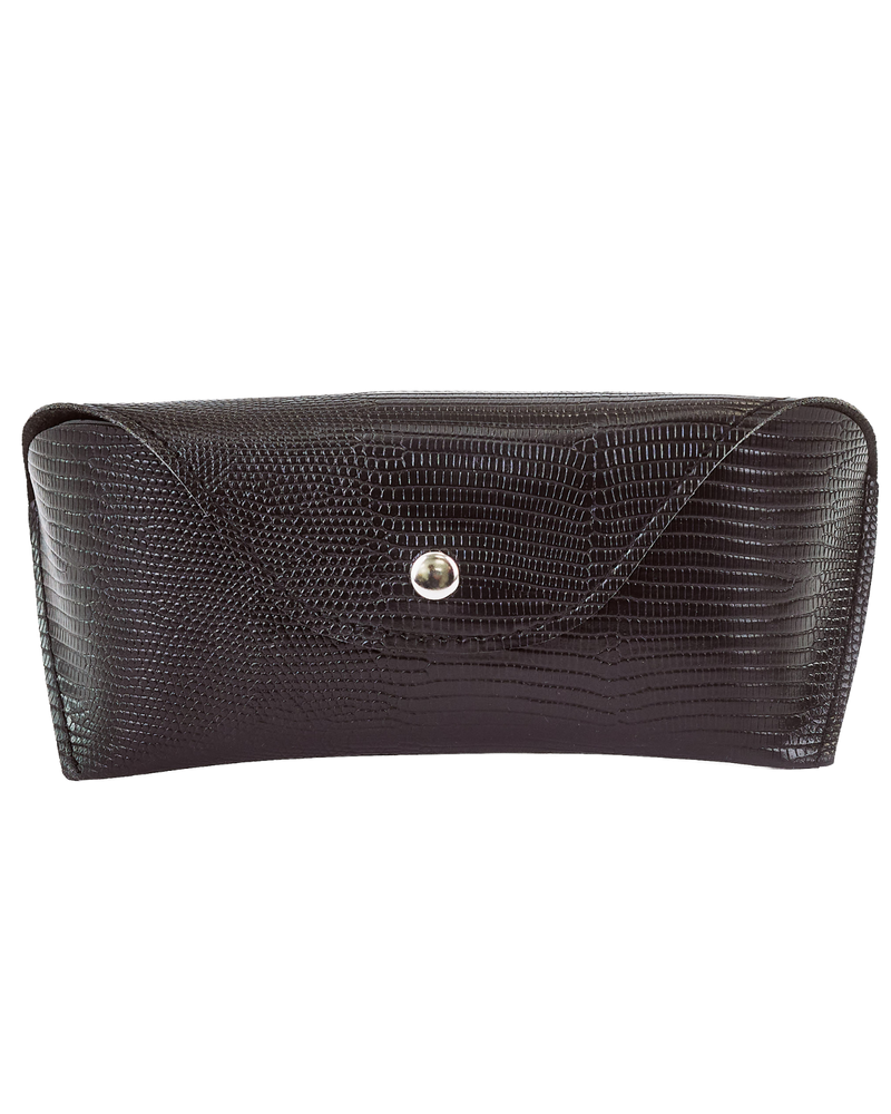 Eleganckie etui WINGS na okulary - BLACK