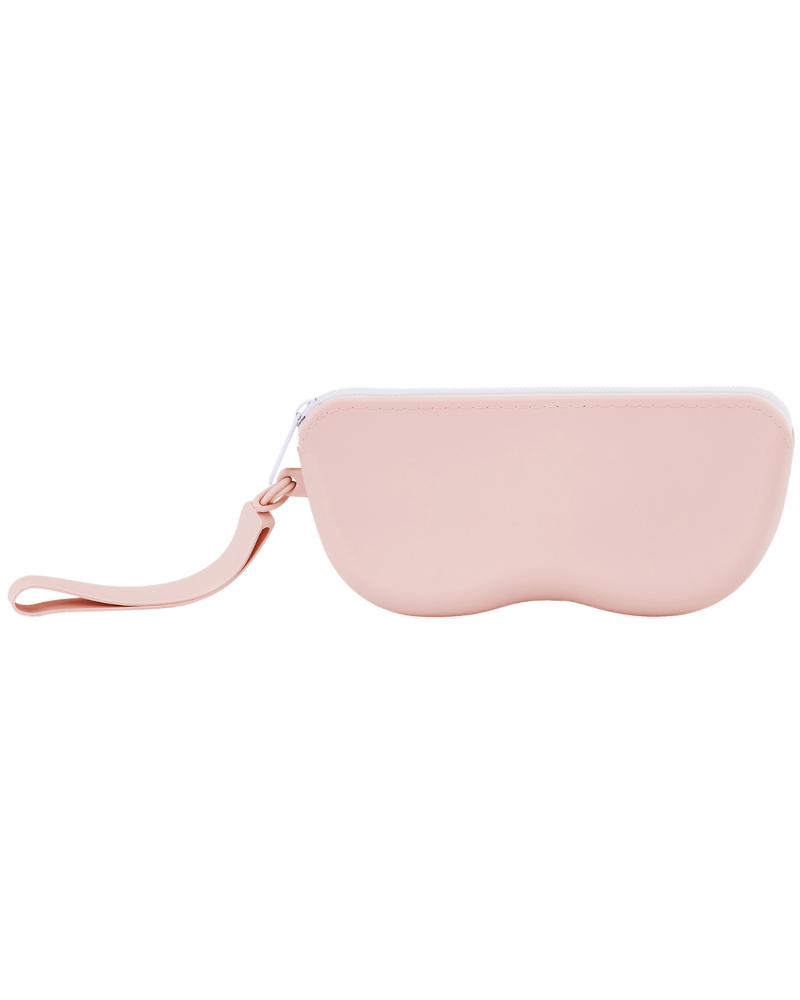 Silikonowe etui na okulary z paskiem WINGS - PINK