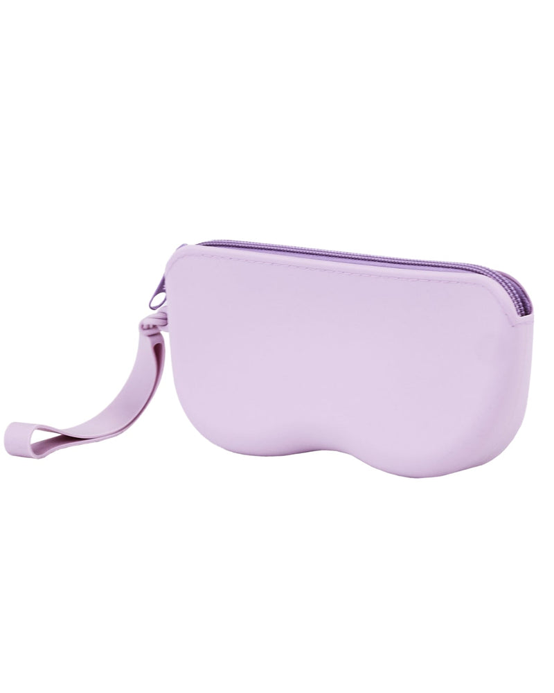 Silikonowe etui na okulary z paskiem WINGS - PURPLE