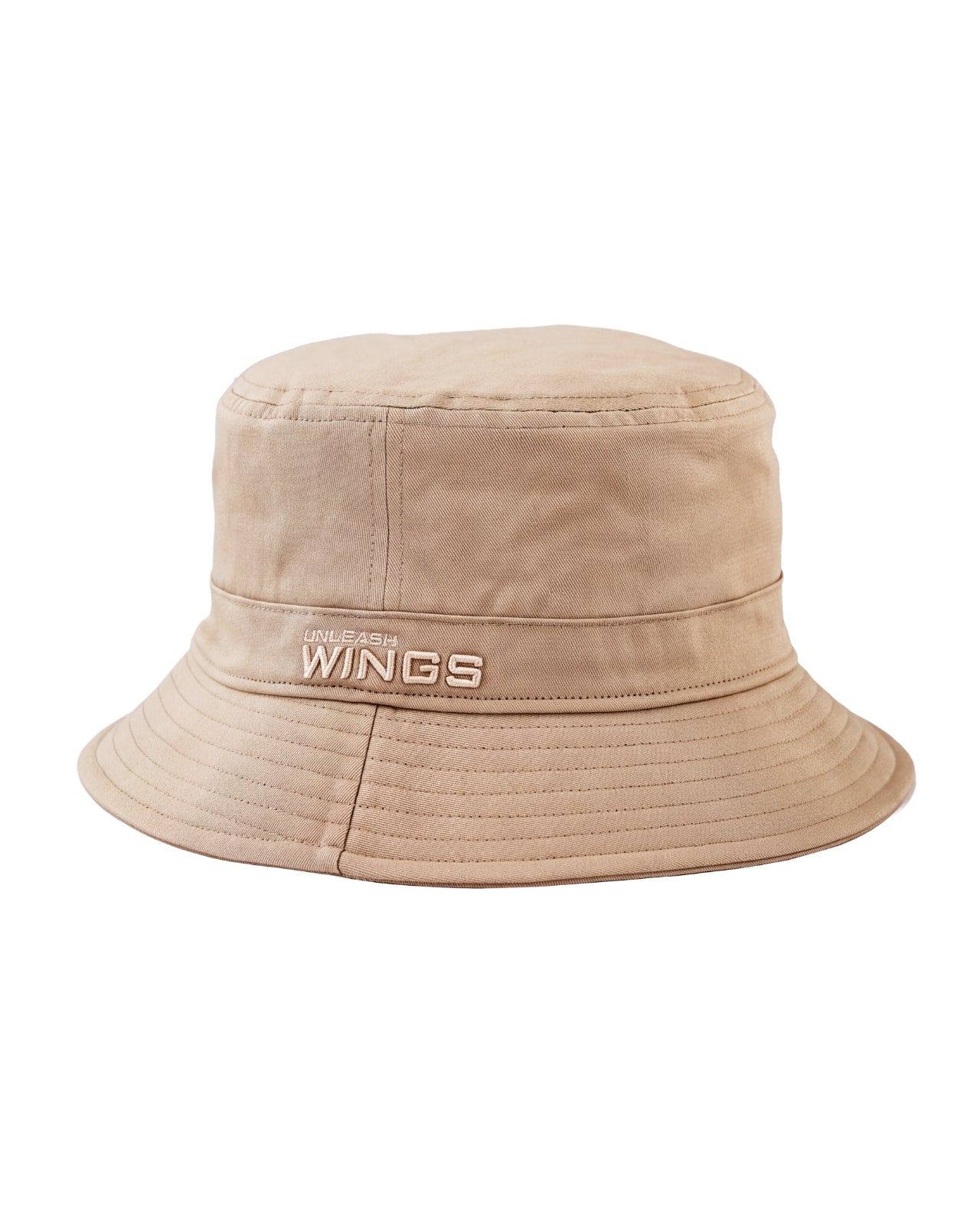 Bucket Hat WINGS UNLEASH bawełniany kapelusz BEIGE