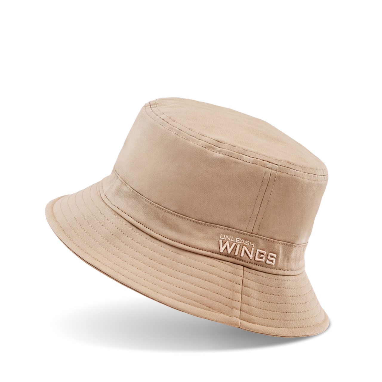 Bucket Hat WINGS UNLEASH bawełniany kapelusz BEIGE