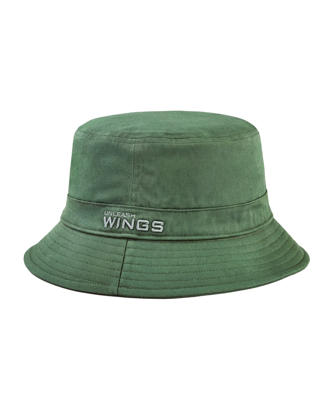 Bucket Hat WINGS UNLEASH bawełniany kapelusz ARMY GREEN