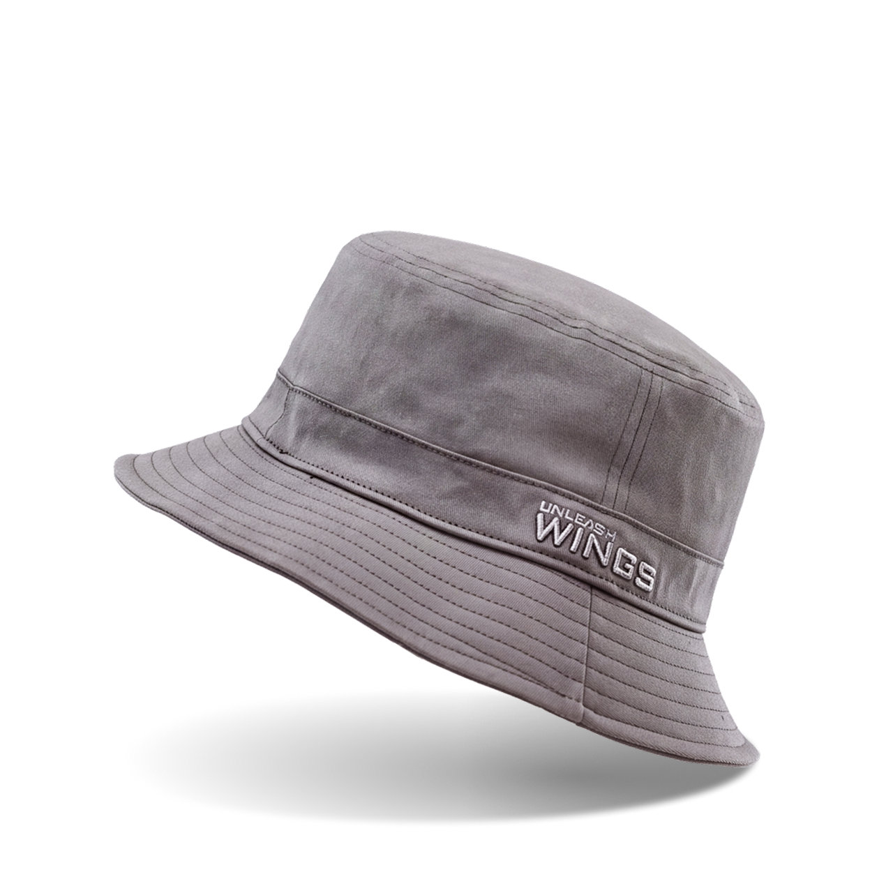 Bucket Hat WINGS UNLEASH bawełniany kapelusz GREY