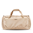 Torba sportowa WINGS podróżna na siłownię z kieszenią na obuwie BEIGE