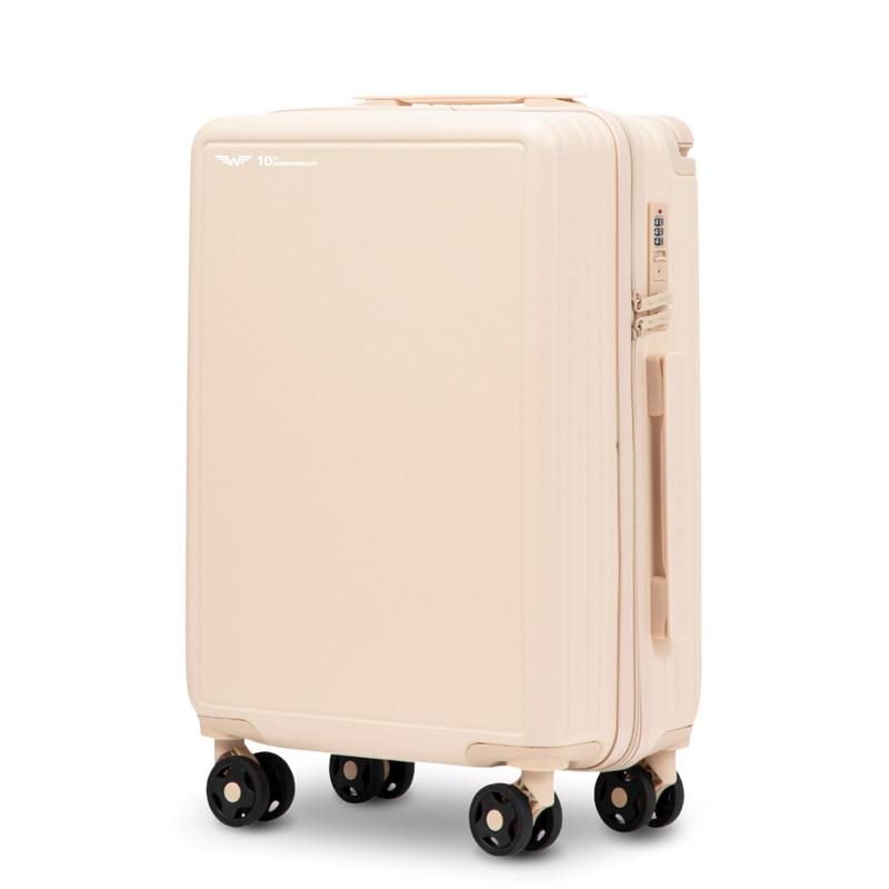Walizka kabinowa Wings PERSONALIZED ABS+ 20" DIRTY WHITE