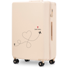 Walizka duża Wings ABS+ 28" Customized DIRTY WHITE TRAVEL