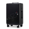 Walizka średnia Wings ABS+ 24" Customized BLACK TRAVEL