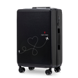 Walizka średnia Wings ABS+ 24" Customized BLACK TRAVEL