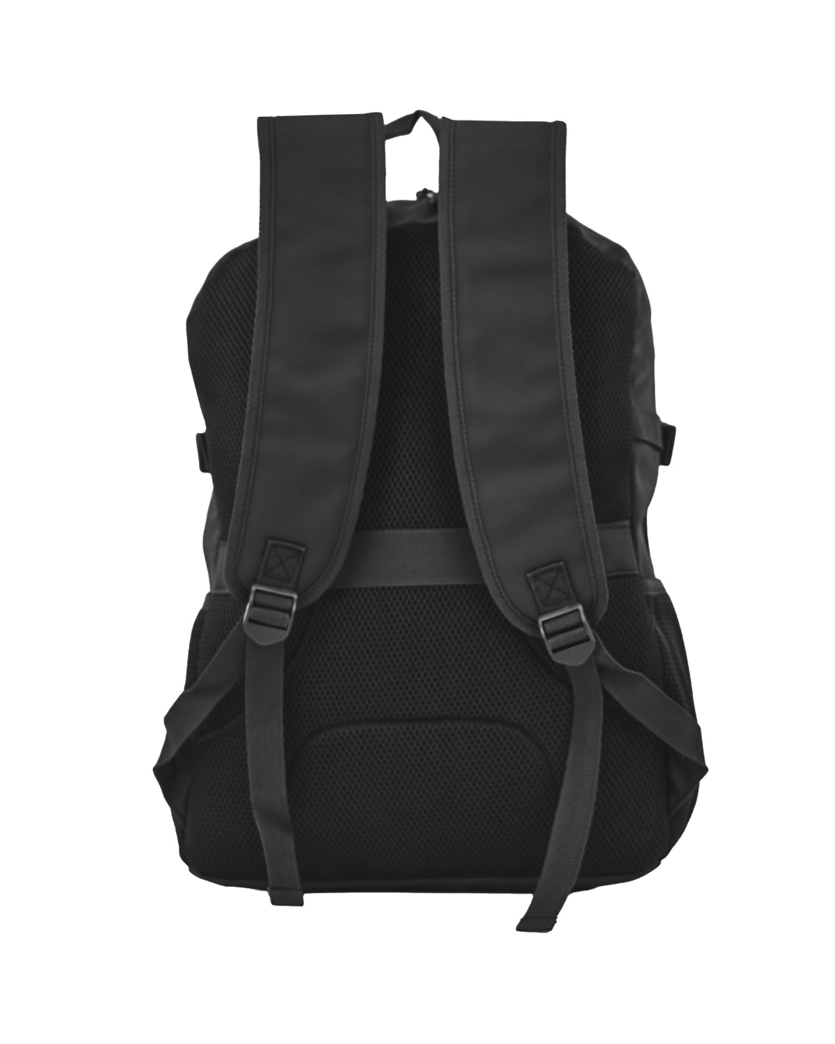 Plecak szkolny WINGS młodzieżowy 23L laptop 17 cali z kieszeniami bocznymi BLACK
