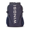 Plecak szkolny WINGS młodzieżowy 23L laptop 17 cali z kieszeniami bocznymi NAVY BLUE