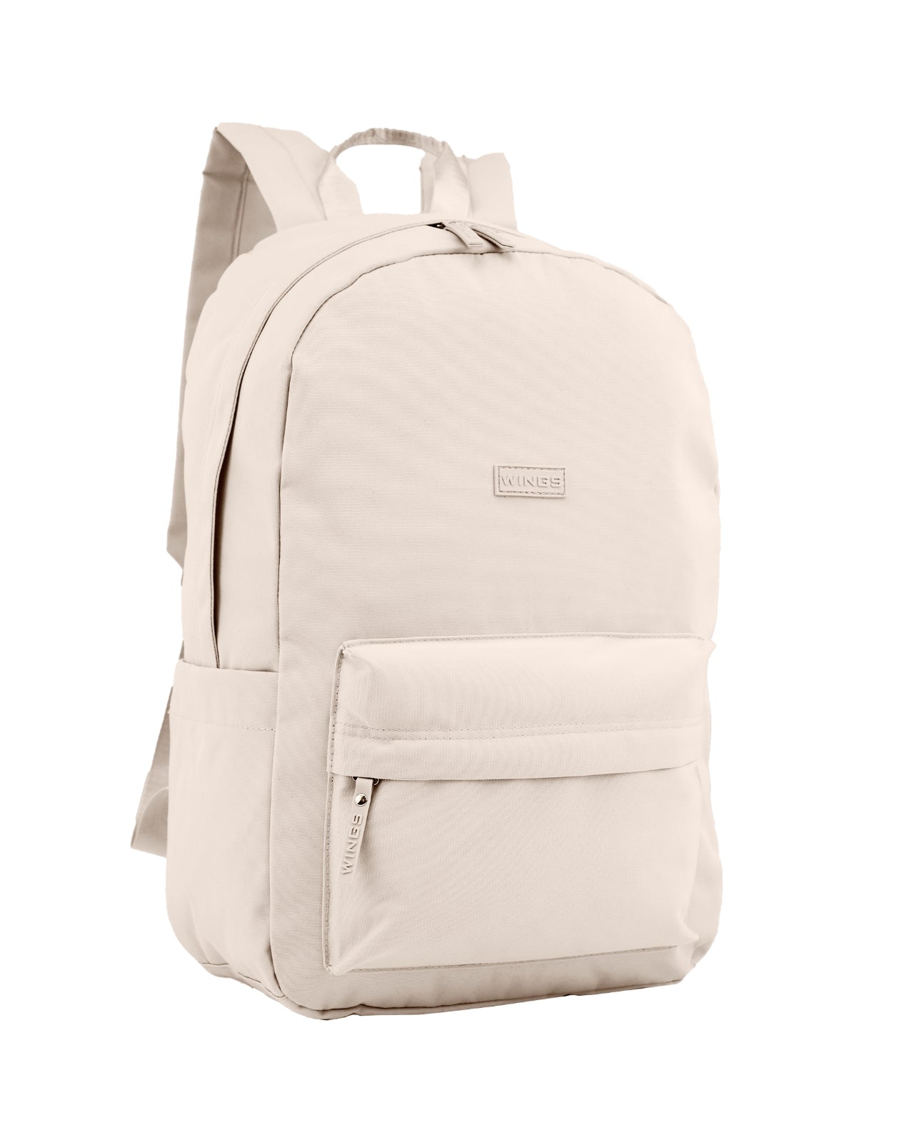 Plecak szkolny WINGS lekki na laptop 17 cali 21L do szkoły i na uczelnię BEIGE