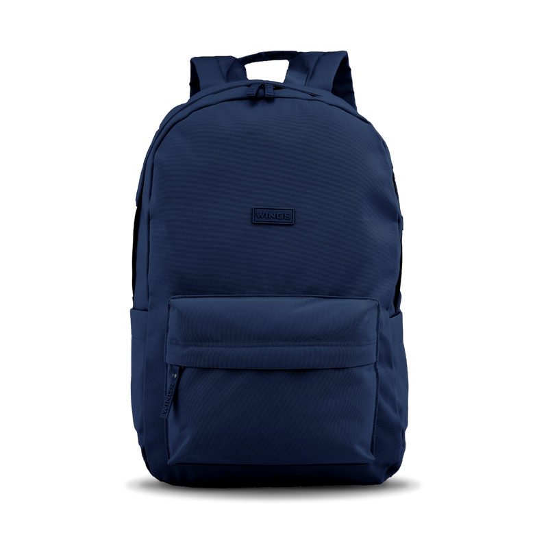 Plecak szkolny WINGS lekki na laptop 17 cali 21L do szkoły i na uczelnię NAVY BLUE