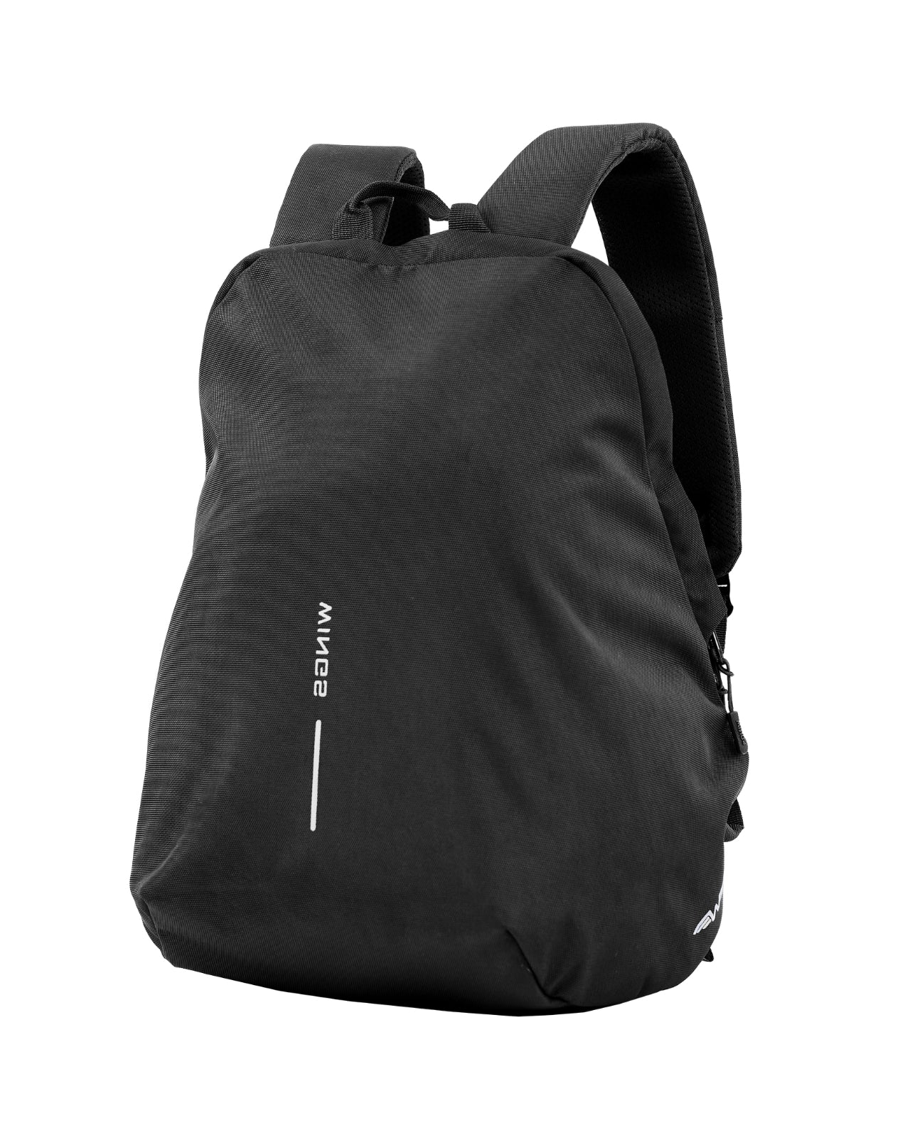 Plecak szkolny WINGS 24L poszerzany na laptop 15,6 cala do szkoły i uczelni BLACK