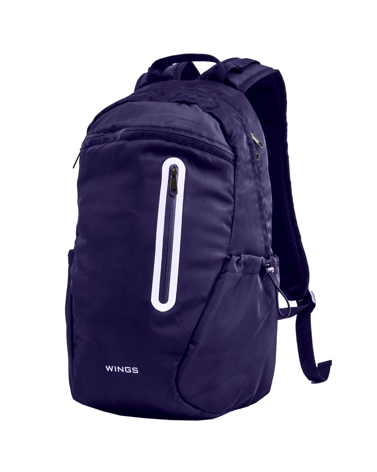 Plecak szkolny WINGS 24L laptop 15,6 cala z odblaskami i organizerem A4 NAVY BLUE