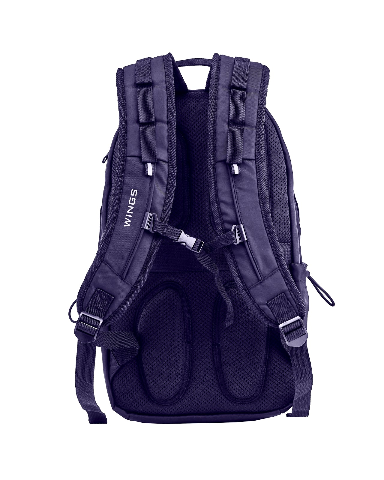 Plecak szkolny WINGS 24L laptop 15,6 cala z odblaskami i organizerem A4 NAVY BLUE