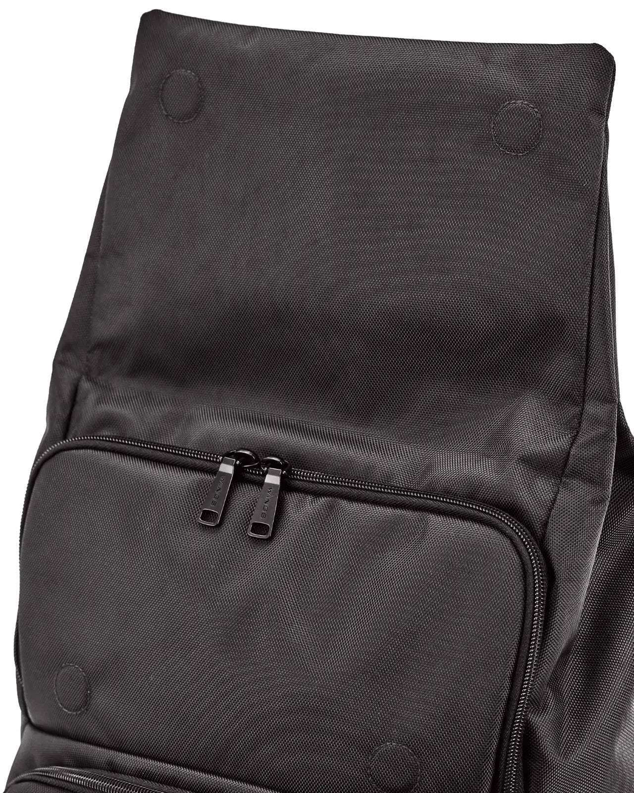 Plecak męski BRANT WINGS na laptop 17 cali podróżny 22L BLACK BRANT COLLECTION