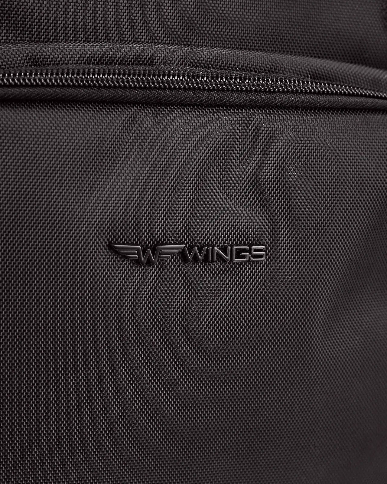 Plecak męski BRANT WINGS na laptop 17 cali podróżny 22L BLACK BRANT COLLECTION