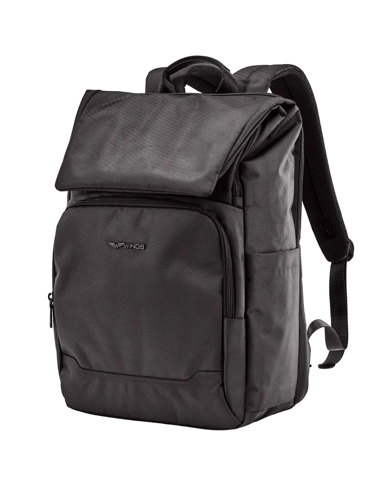 Plecak męski BRANT WINGS na laptop 17 cali podróżny 22L BLACK BRANT COLLECTION
