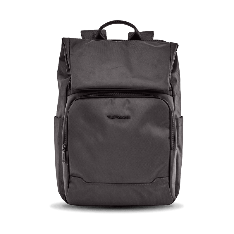 Plecak męski BRANT WINGS na laptop 17 cali podróżny 22L BLACK