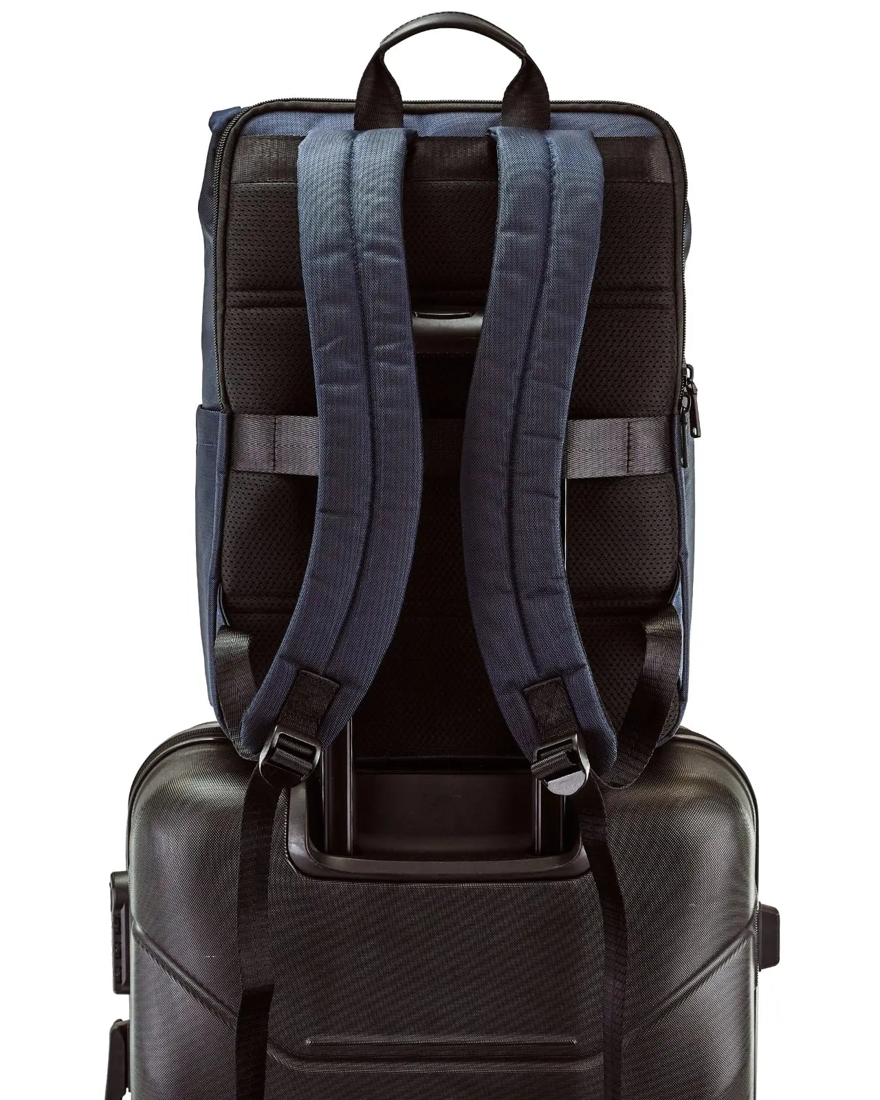 Plecak męski BRANT WINGS na laptop 17 cali podróżny 22L DARK BLUE BRANT COLLECTION