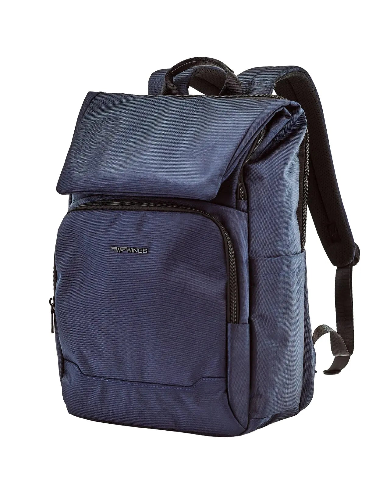 Plecak męski BRANT WINGS na laptop 17 cali podróżny 22L DARK BLUE BRANT COLLECTION