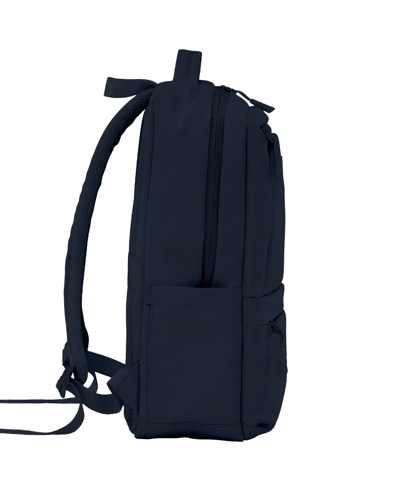 Plecak kabinowy WINGS CBP003 bagaż z kieszenią na laptop i systemem wentylacji pleców DARK BLUE CABIN BACKPACK