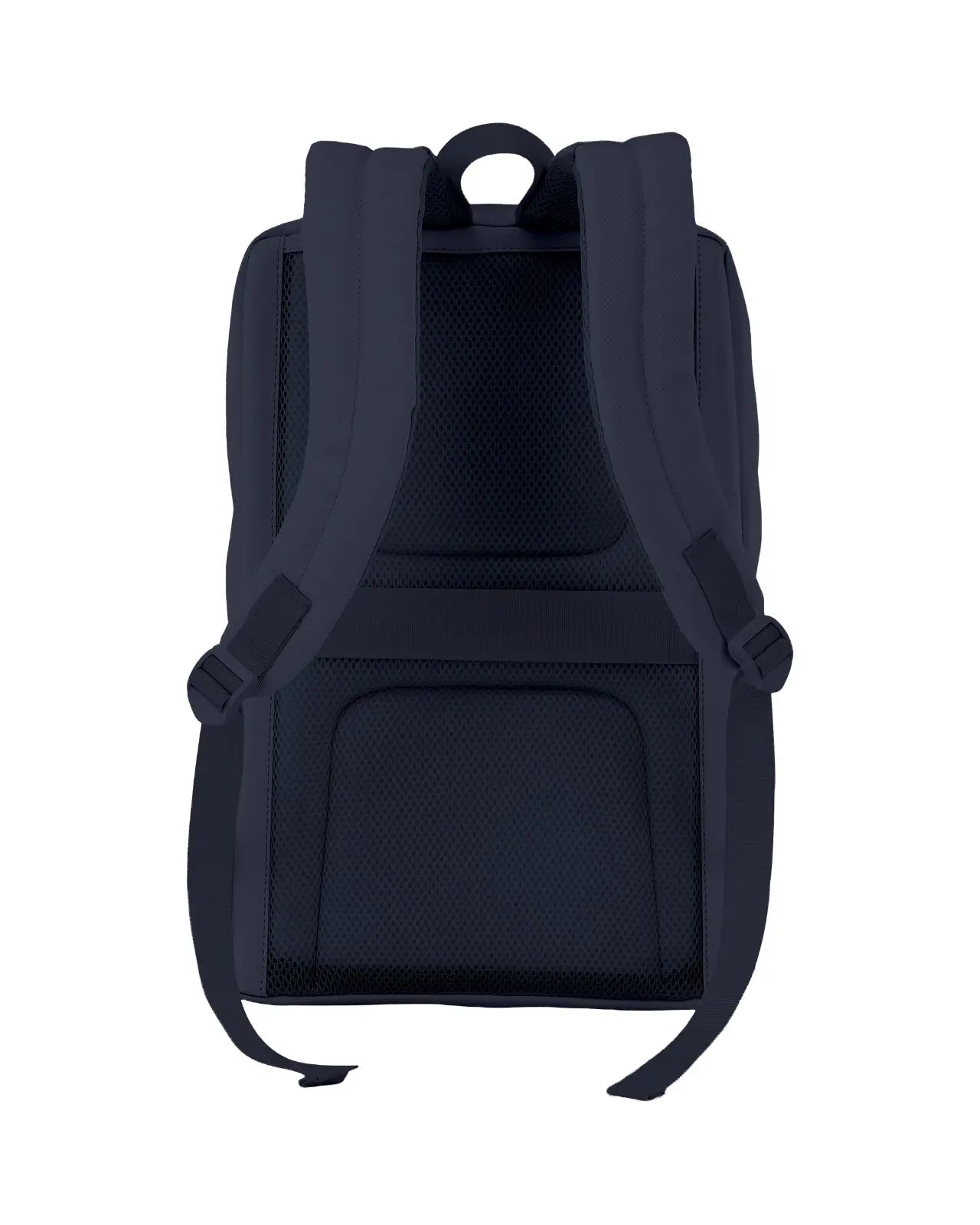 Plecak kabinowy WINGS CBP003 bagaż z kieszenią na laptop i systemem wentylacji pleców DARK BLUE CABIN BACKPACK