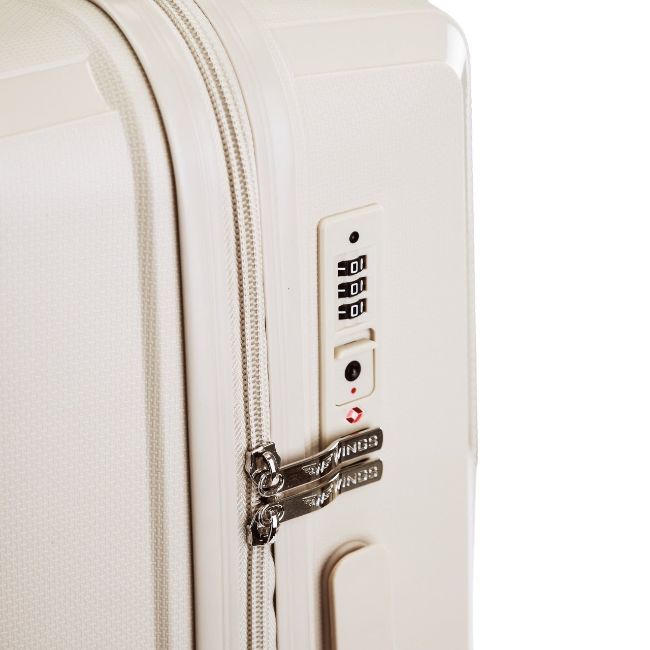 Walizka kabinowa Wings COCKATIEL polipropylen 20" BEIGE