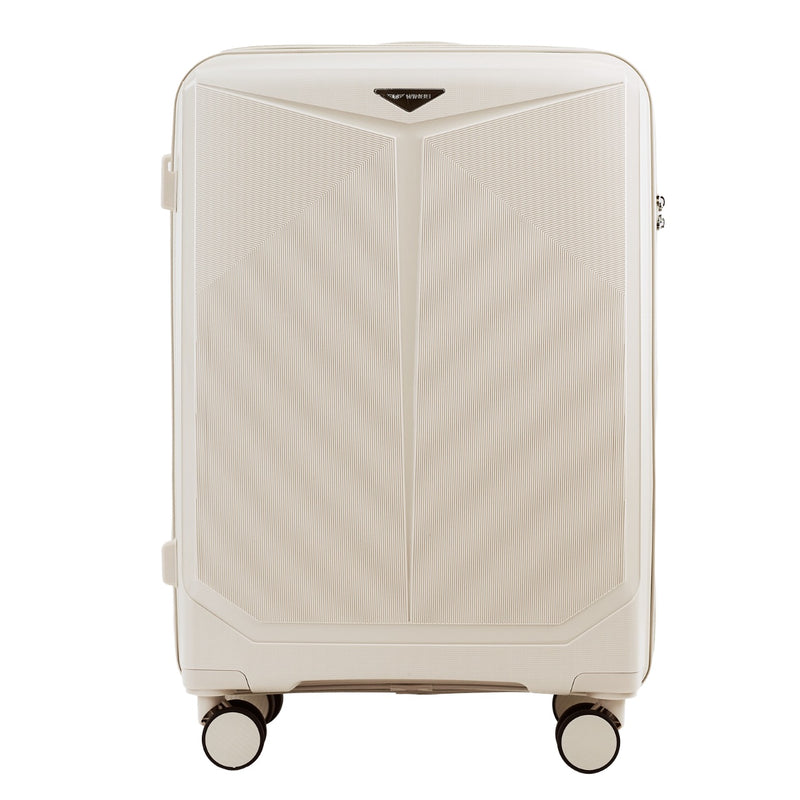 Komplet 3 walizek Wings COCKATIEL polipropylen BEIGE