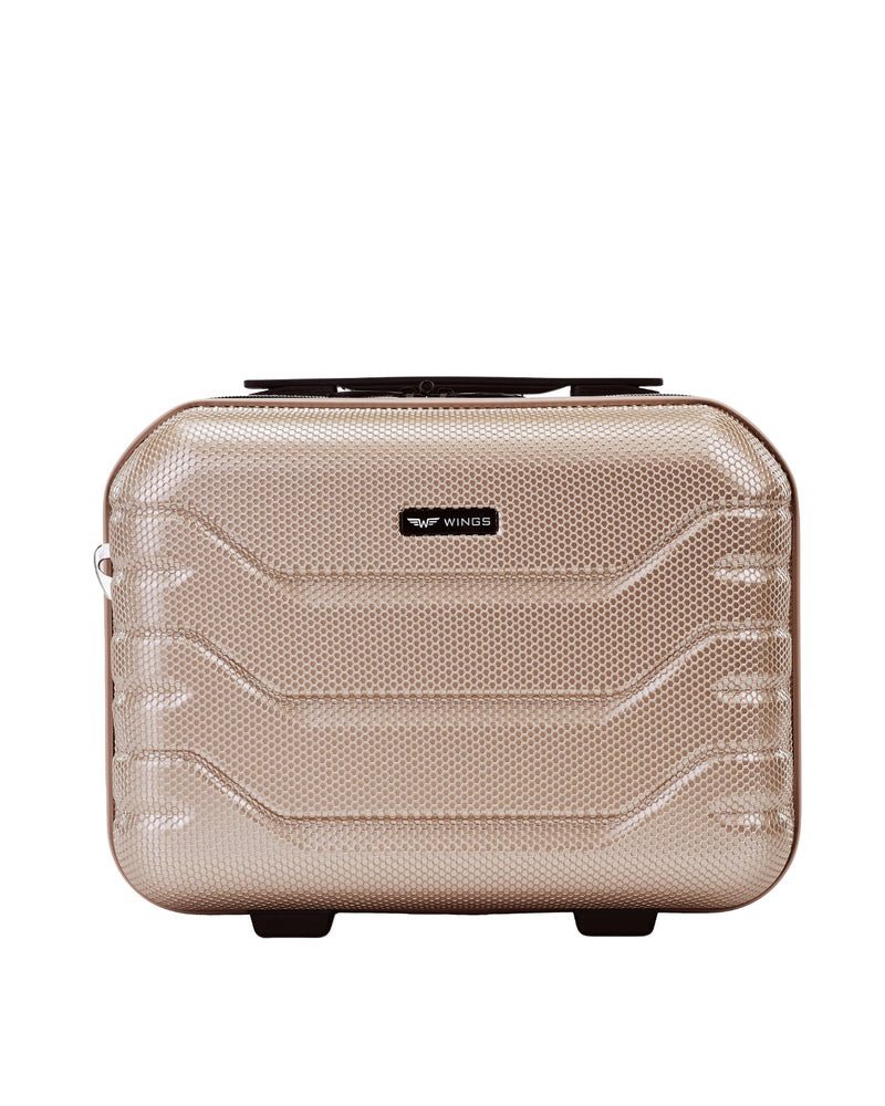 Kuferek podróżny Wings CRAKE kosmetyczka 14" CHAMPAGNE