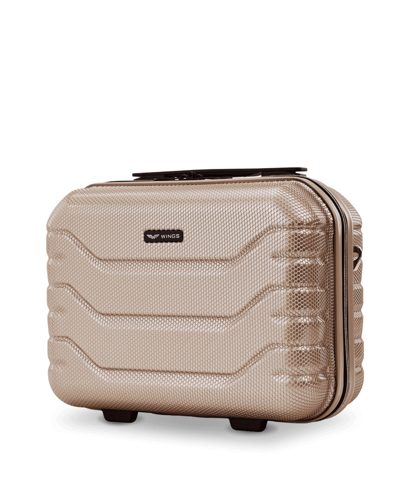 Kuferek podróżny Wings CRAKE kosmetyczka 14" CHAMPAGNE