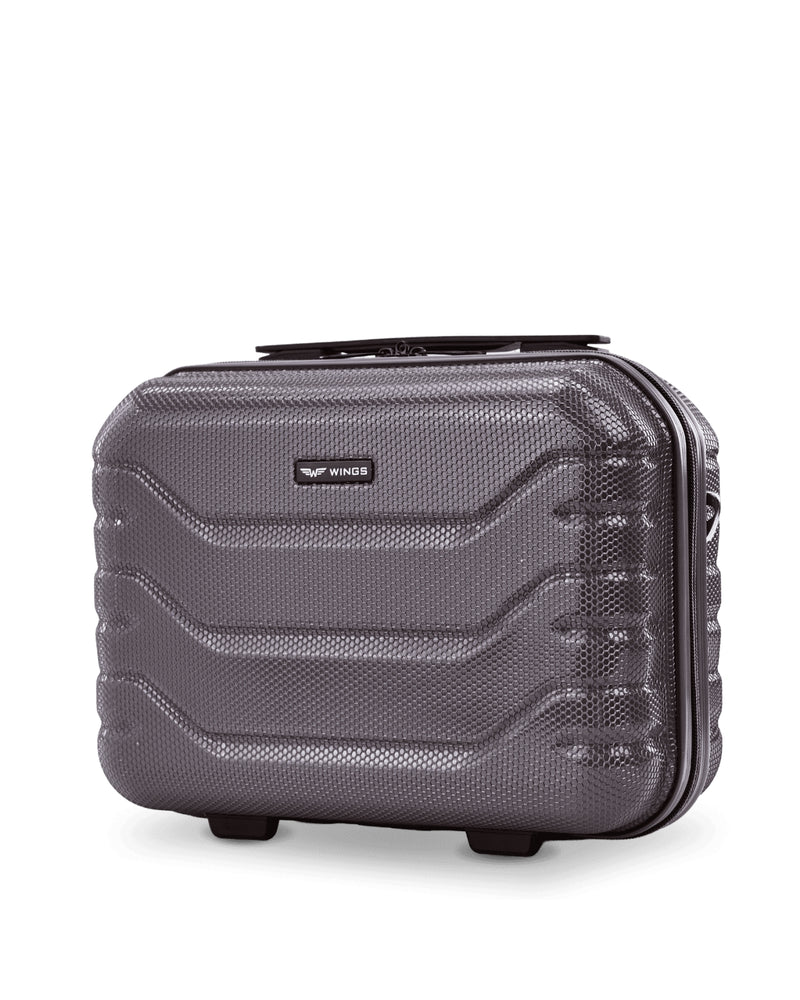 Kuferek podróżny Wings CRAKE kosmetyczka 14" DARK GREY
