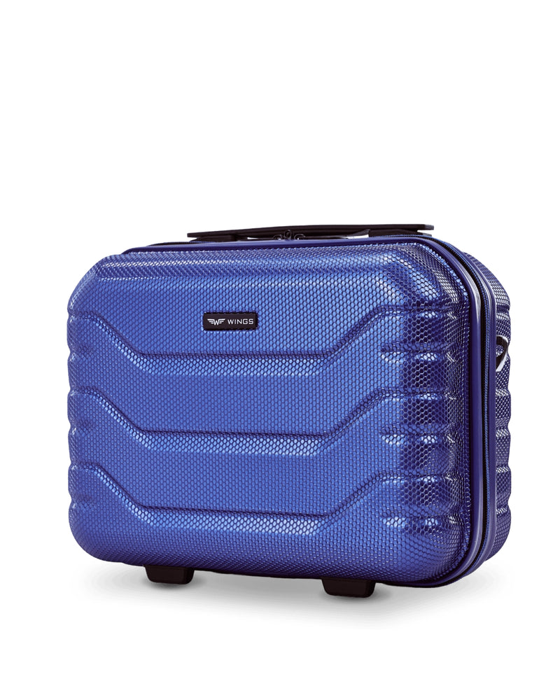 Kuferek podróżny Wings CRAKE kosmetyczka 14" MIDDLE BLUE