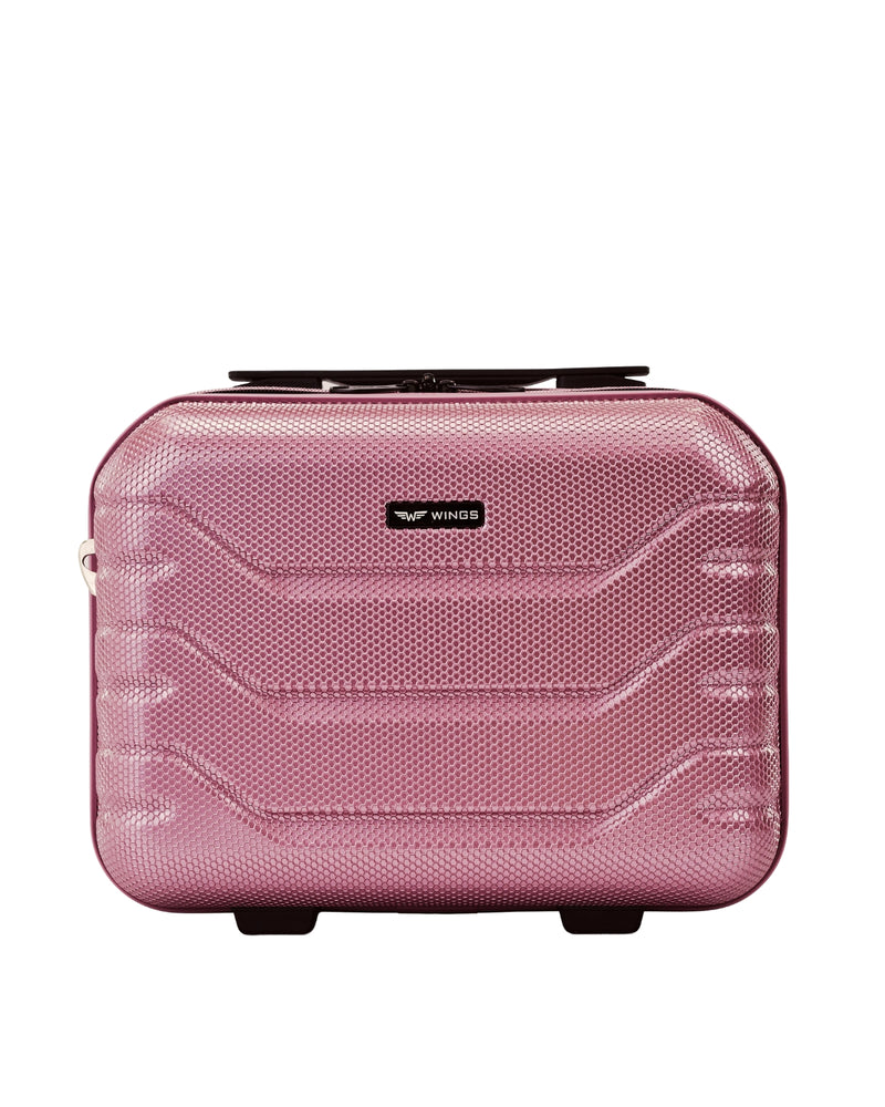 Kuferek podróżny Wings CRAKE kosmetyczka 14" ROSE GOLD