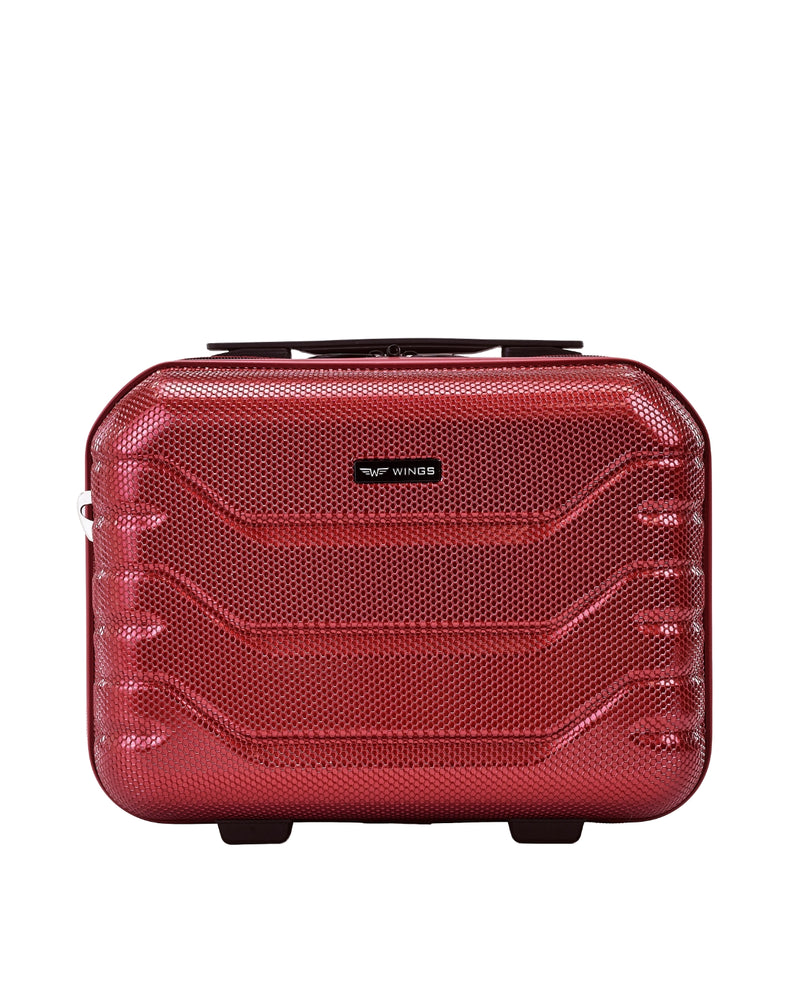 Kuferek podróżny Wings CRAKE kosmetyczka 14" WINE RED