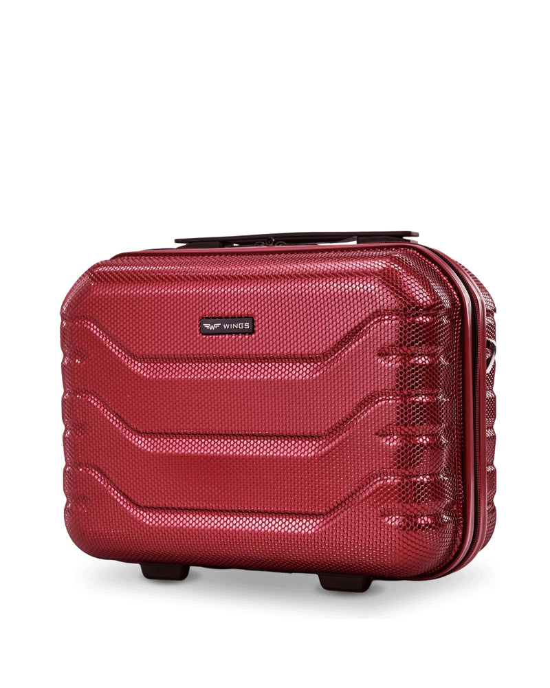 Kuferek podróżny Wings CRAKE kosmetyczka 14" WINE RED