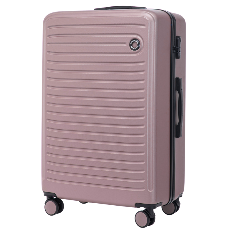 Walizka DUŻA  Wings ABS+ COOT 28" ROSE GOLD