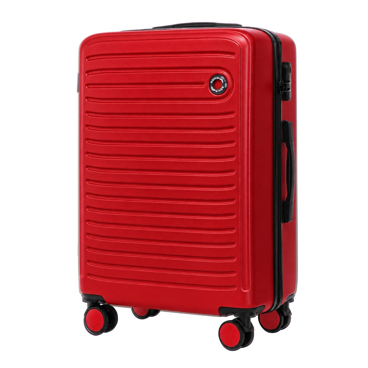 Walizka ŚREDNIA  Wings ABS+ COOT 24" RED