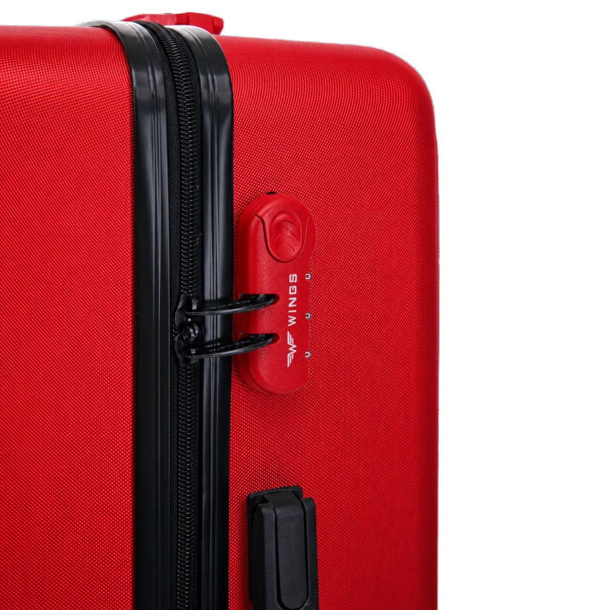 Walizka DUŻA  Wings ABS+ COOT 28" RED