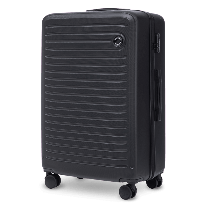 Walizka DUŻA  Wings ABS+ COOT 28" Black