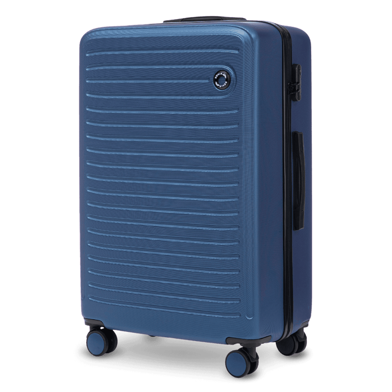Walizka DUŻA  Wings ABS+ COOT 28" Middle Blue