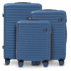 Komplet 3 WALIZEK Wings ABS+ COOT Middle Blue