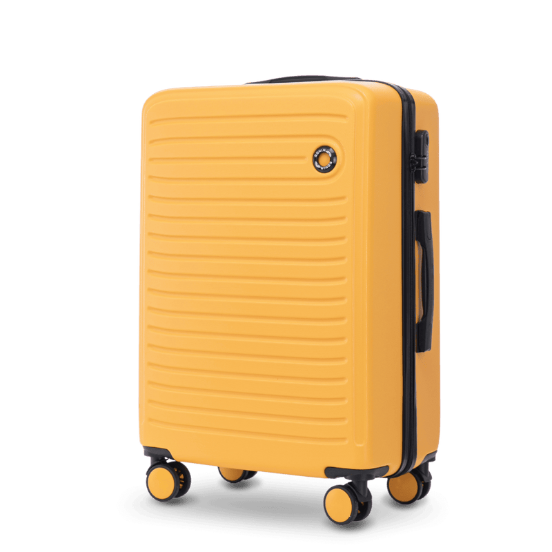 Walizka ŚREDNIA  Wings ABS+ COOT 24" Yellow