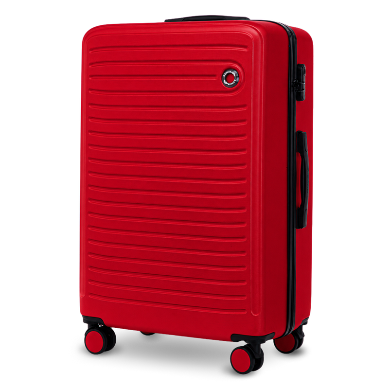 Walizka DUŻA  Wings ABS+ COOT 28" RED