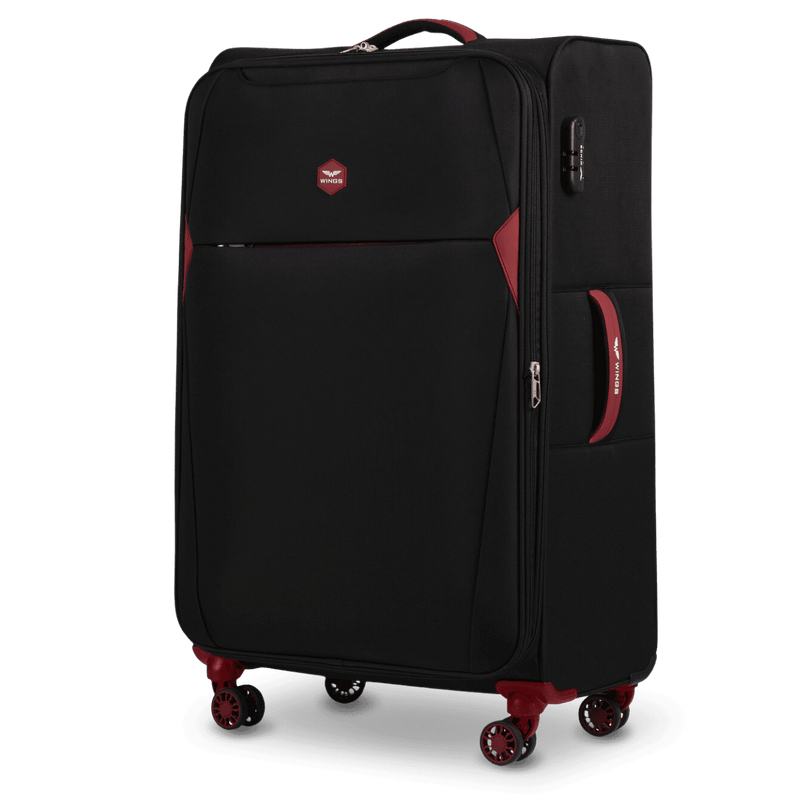 Walizka miękka duża DIPPER Wings 28" BLACK
