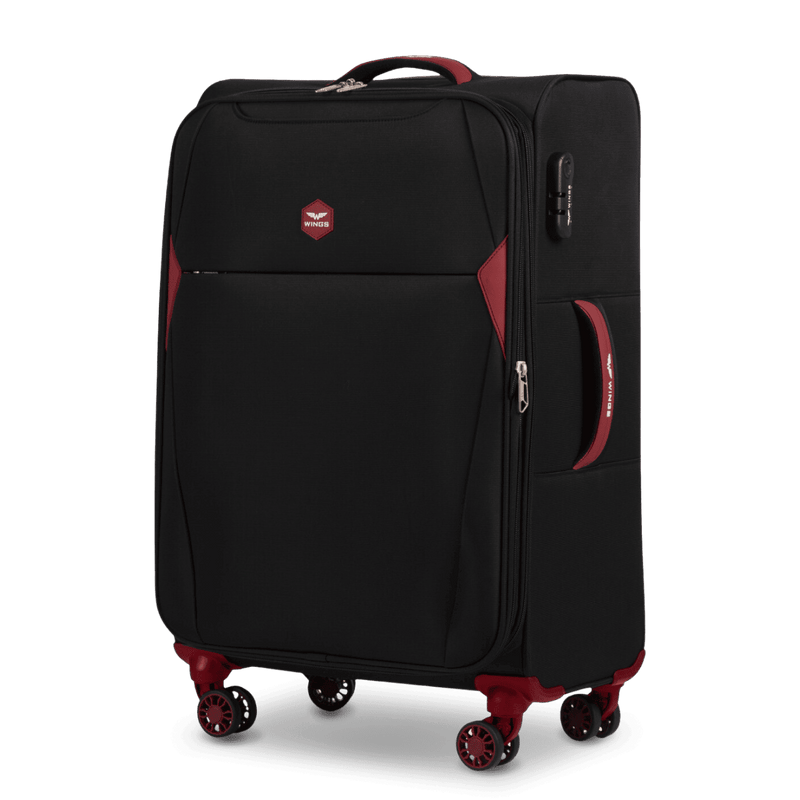 Walizka miękka średnia DIPPER Wings 24" BLACK